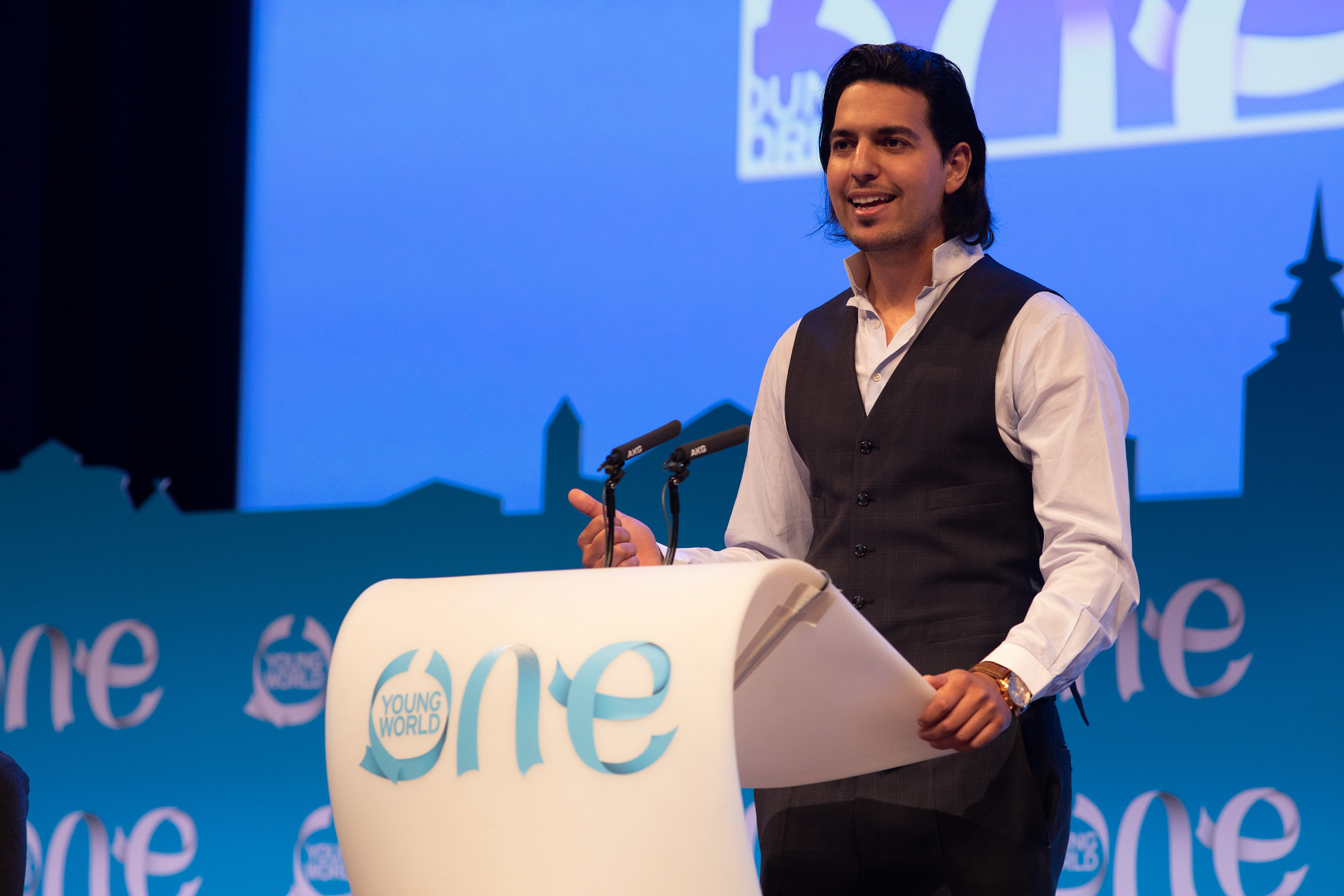 charif hamidi, oyw, one young world, brighton kaoma, prince harry, impact, leaders, young leaders