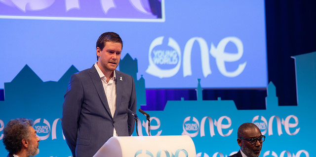 luke hart, oyw, one young world, brighton kaoma, prince harry, impact, leaders, young leaders