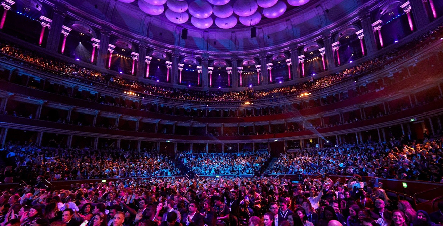 Opening ceremony at the Royal Albert Hall, London