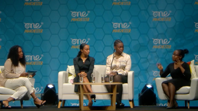 Leigh-Anne Pinnock - Investing In Equality, speaking at the OYW 2022 Manchester Summit