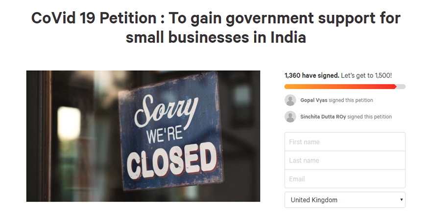 India petition