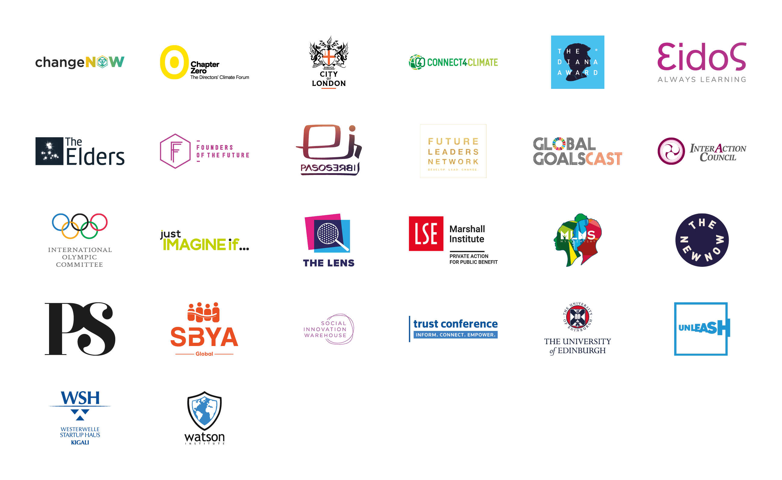 Community Partner Logoboard
