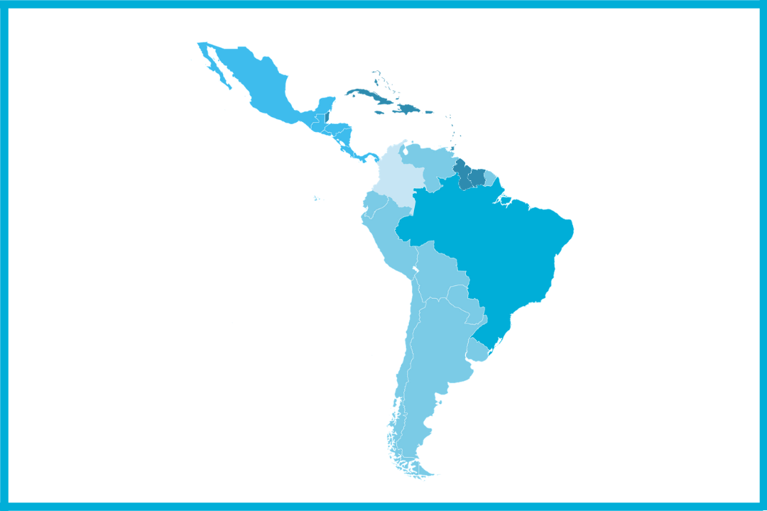 LAtin America Map