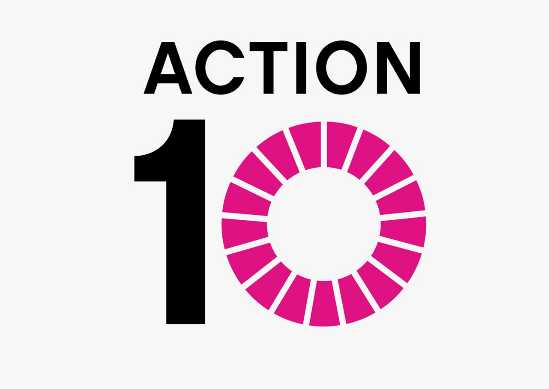 Action 10 logo