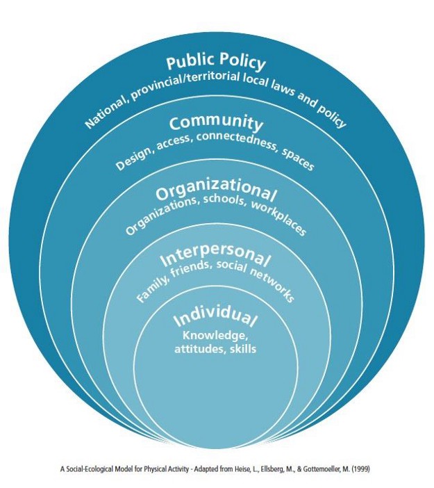 Image: A Social-Ecological Model for Physical Activity
