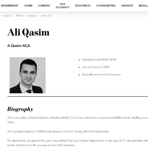 Ali Quasim article