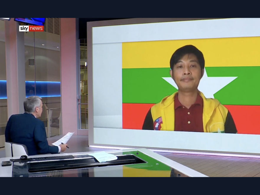 Sky News interview