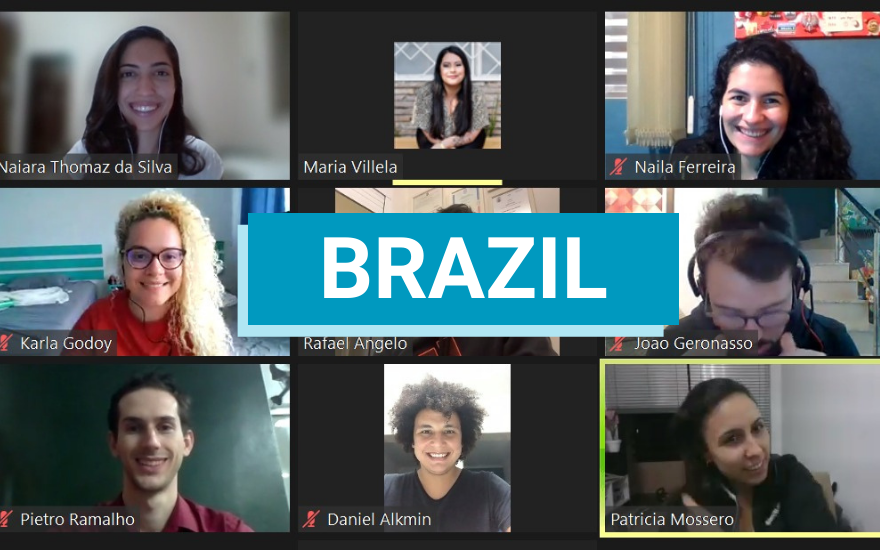 Screenshot: Meetup Brazil