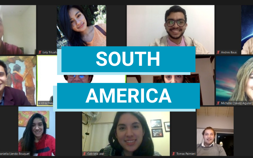 Screenshot: Meetup South America