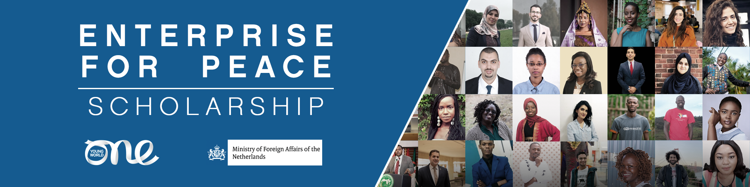 Enterprise for Peace Scholarship Banner