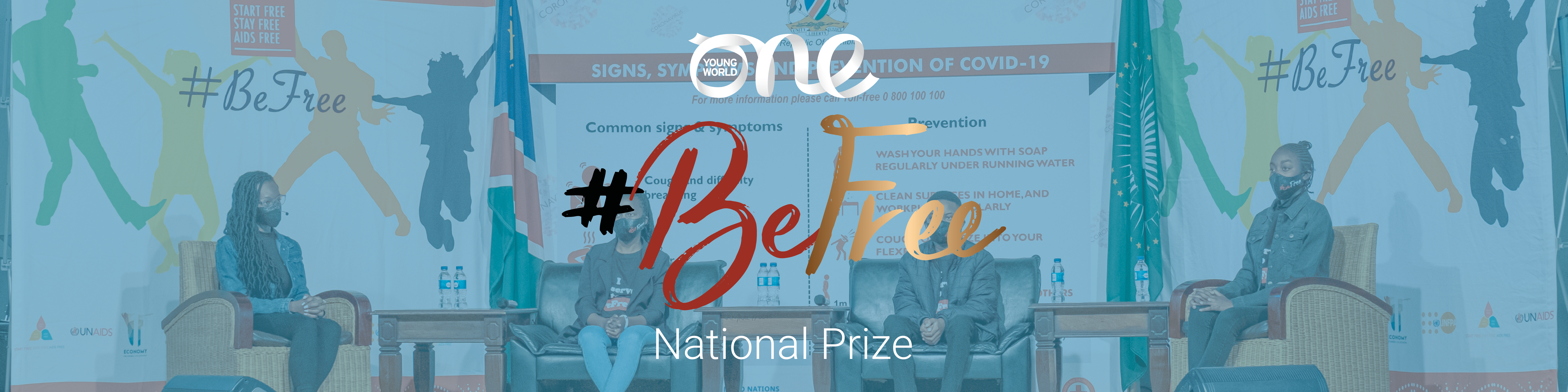 befree national prize banner