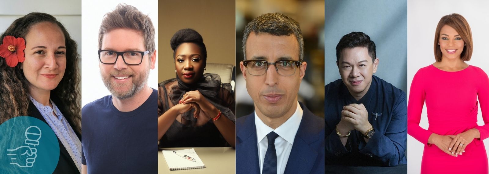 Picture of all judges for the Journalist of the Year Award