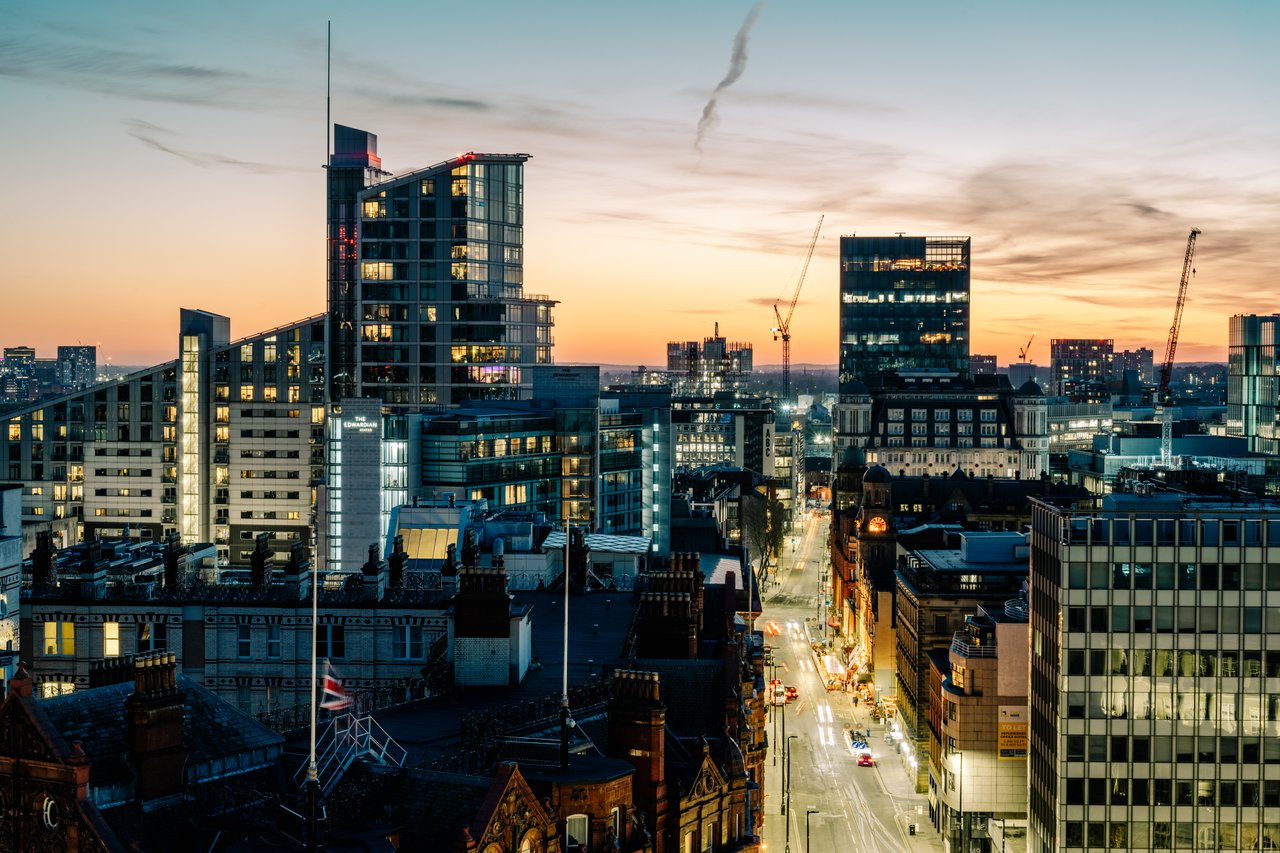 Manchester Sunset View