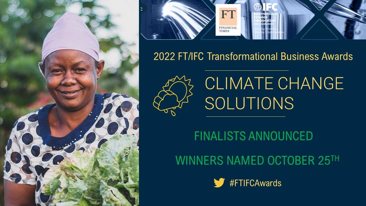 IFC/FT awards climate change