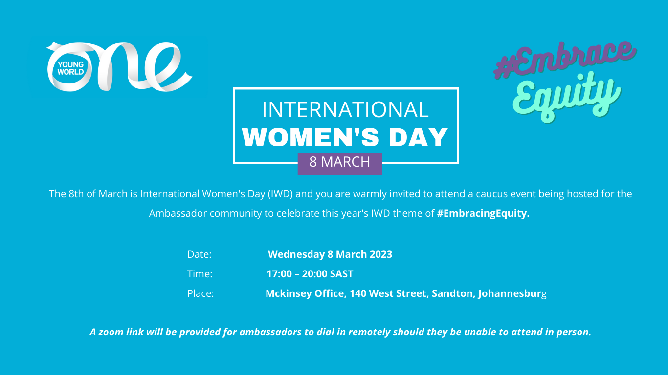 One Young World International Women's Day 2023 (South Africa)