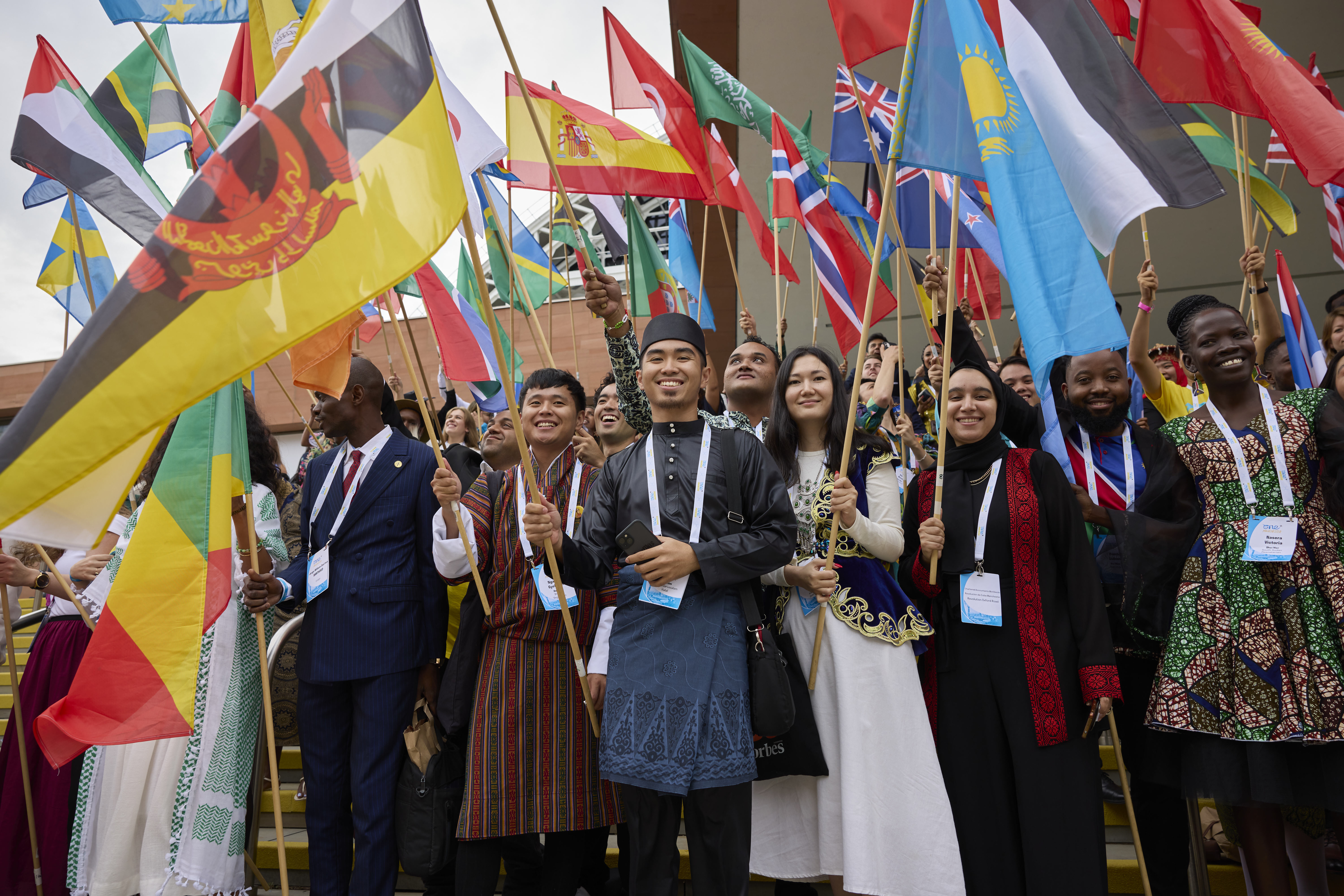 photo of one young world flagbearers from manchester 2022