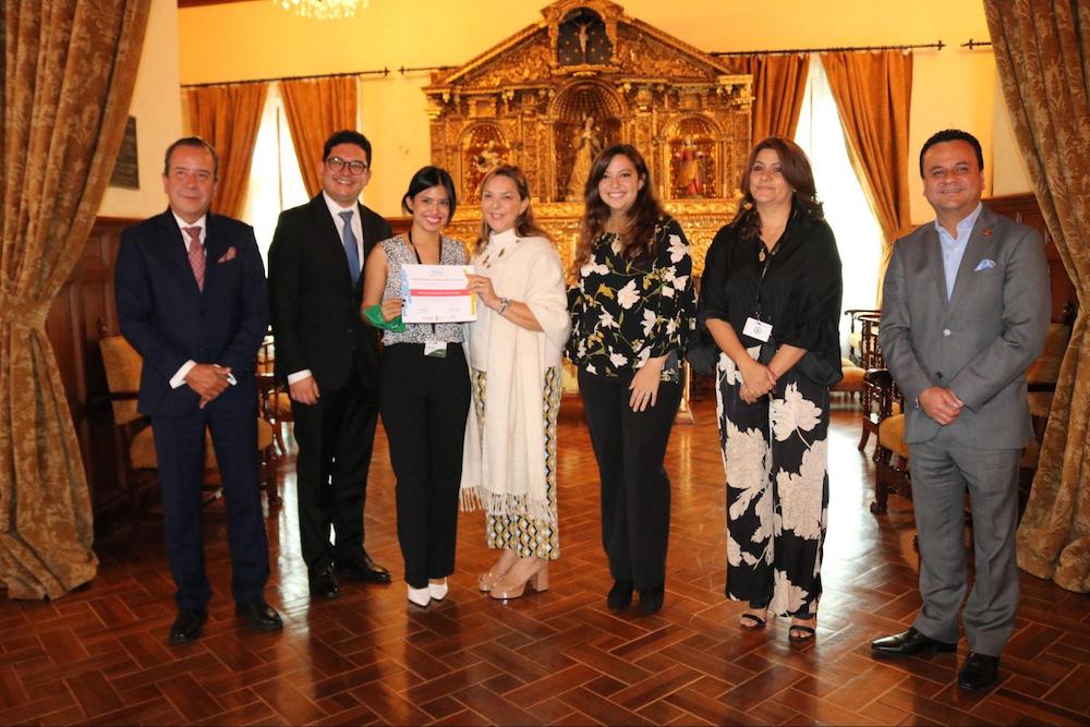 Ecuador delegation National Prizes Winners- group photo