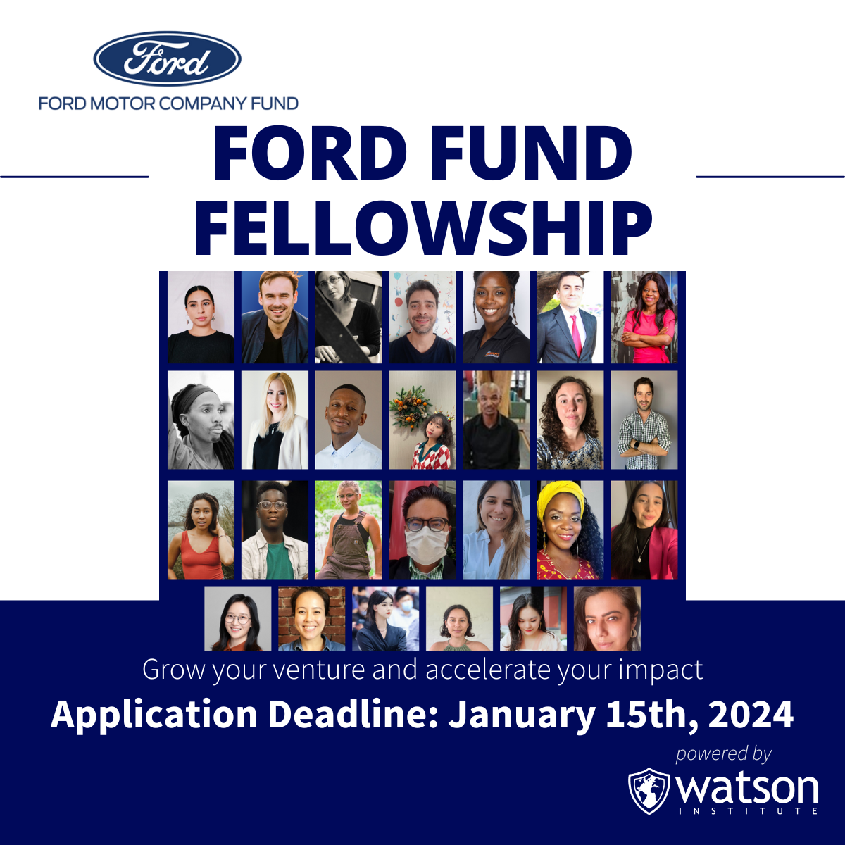 Ford Fund Fellowship 2024
