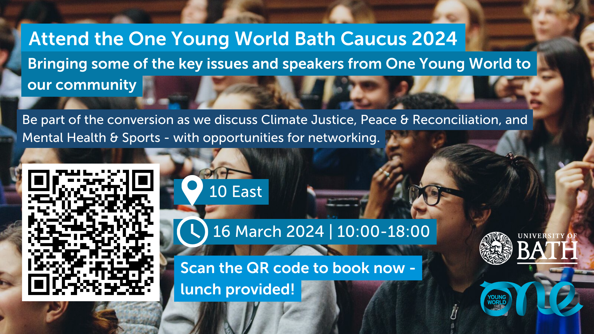 One Young World Bath 2024