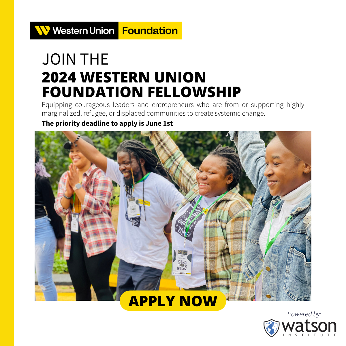 2024 Western Union Foundation Fellowship