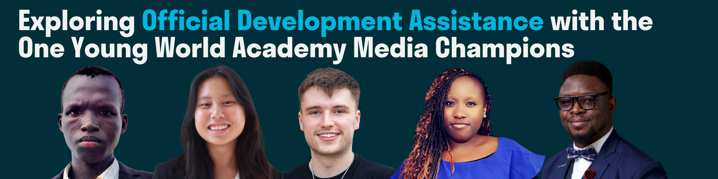 web banner for What should young leaders know about Official Development Assistance?