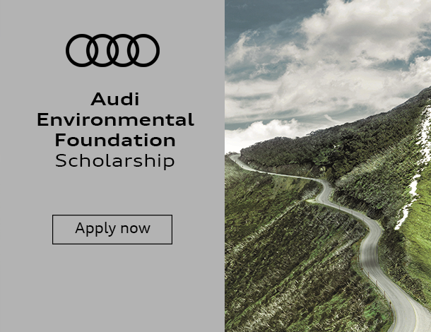 environment, sustainable, sustainability, scholarship, innovation, opportunity, apply, future, audi, mobility