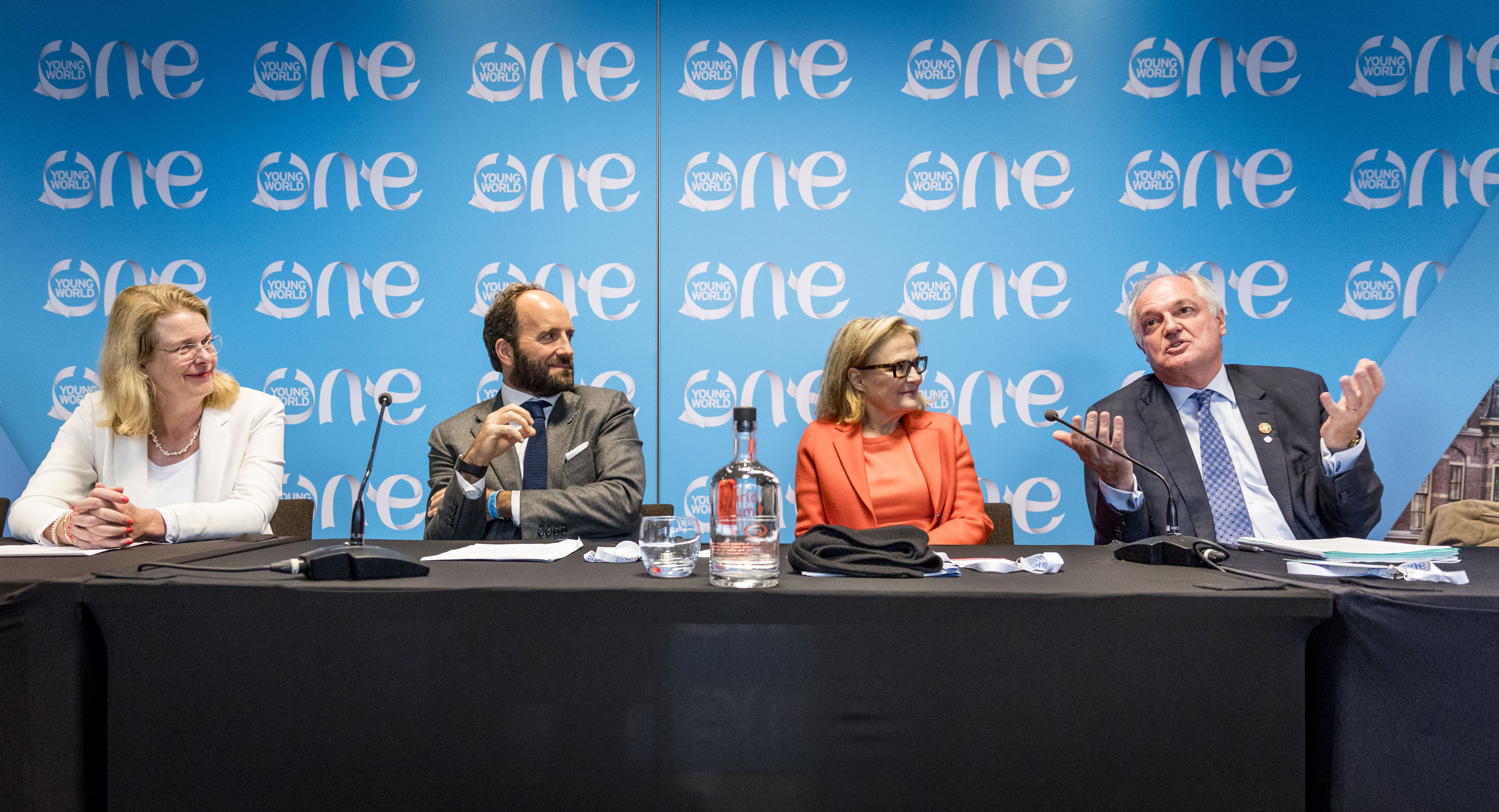 paul polman, one young world, oyw, press conference, kate robertson