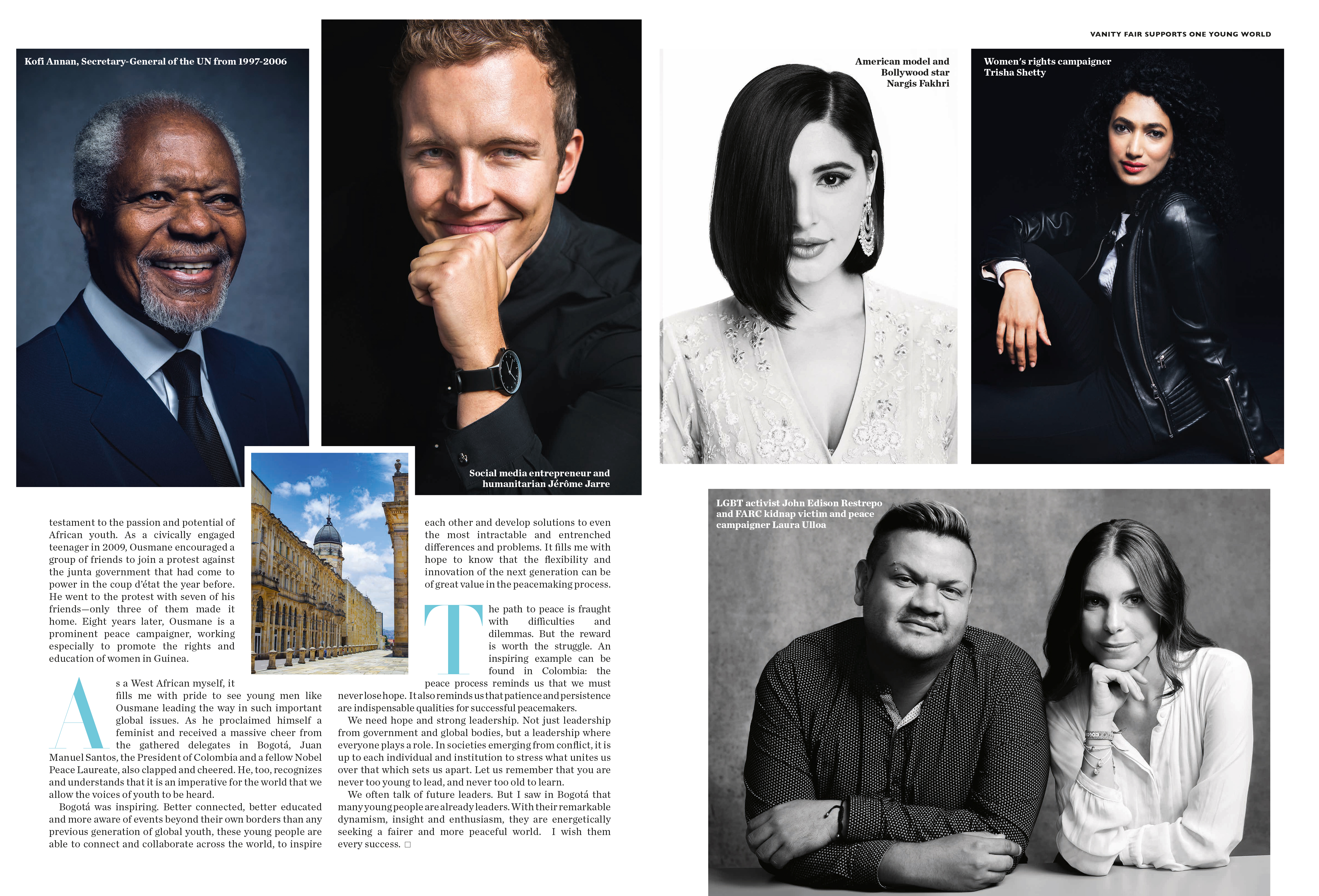 vanity fair, conde nast, tinie tempah, nargis fakhri, kofi annan, jerome jarre, juanpa zurita, stephen daldry, trisha shetty, jaha dukureh