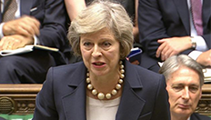 theresa may, one young world, hannah rose thomas, yezidi, isis