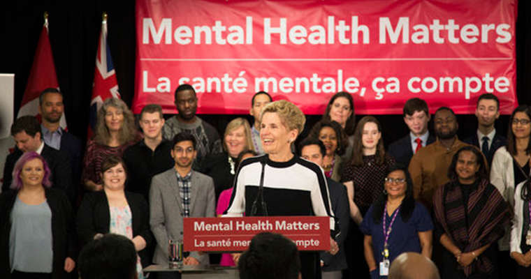 mental health, ontario, kathleen wynne, alicia raimundo, suicide, billion, healthcare, policy, canada, mental health,