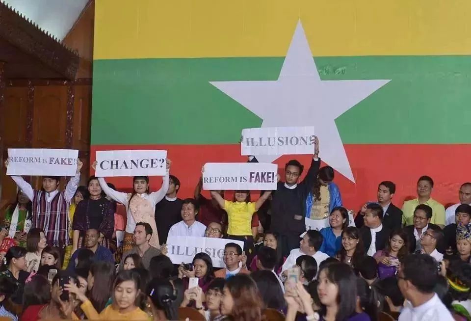 one young world, oyw, ambassador, protest, peaceful protest, myanmar, violence, peace, burma, war, civil war, youth, empowerment, advocacy, police violence, khin, sandar, khin sandar