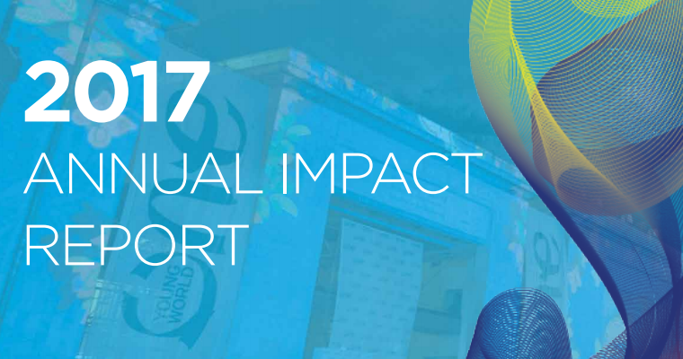 one young world, impact report, impact, annual impact report, oyw, 2018, sdgs, sdg, united nations, sustainable development goals, un, health, education, jobs, africa