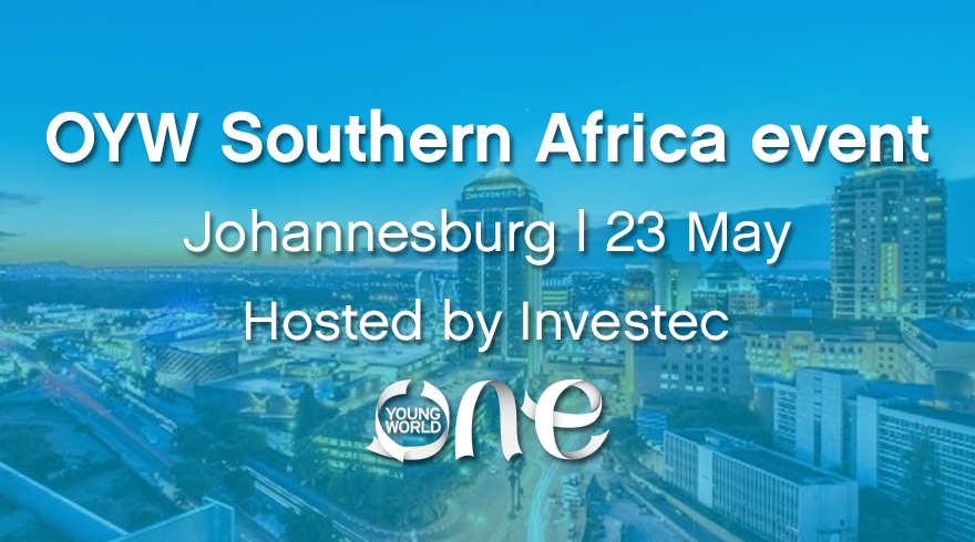 johannesburg, event, investec, rise against hunger, oyw, one young world, impact