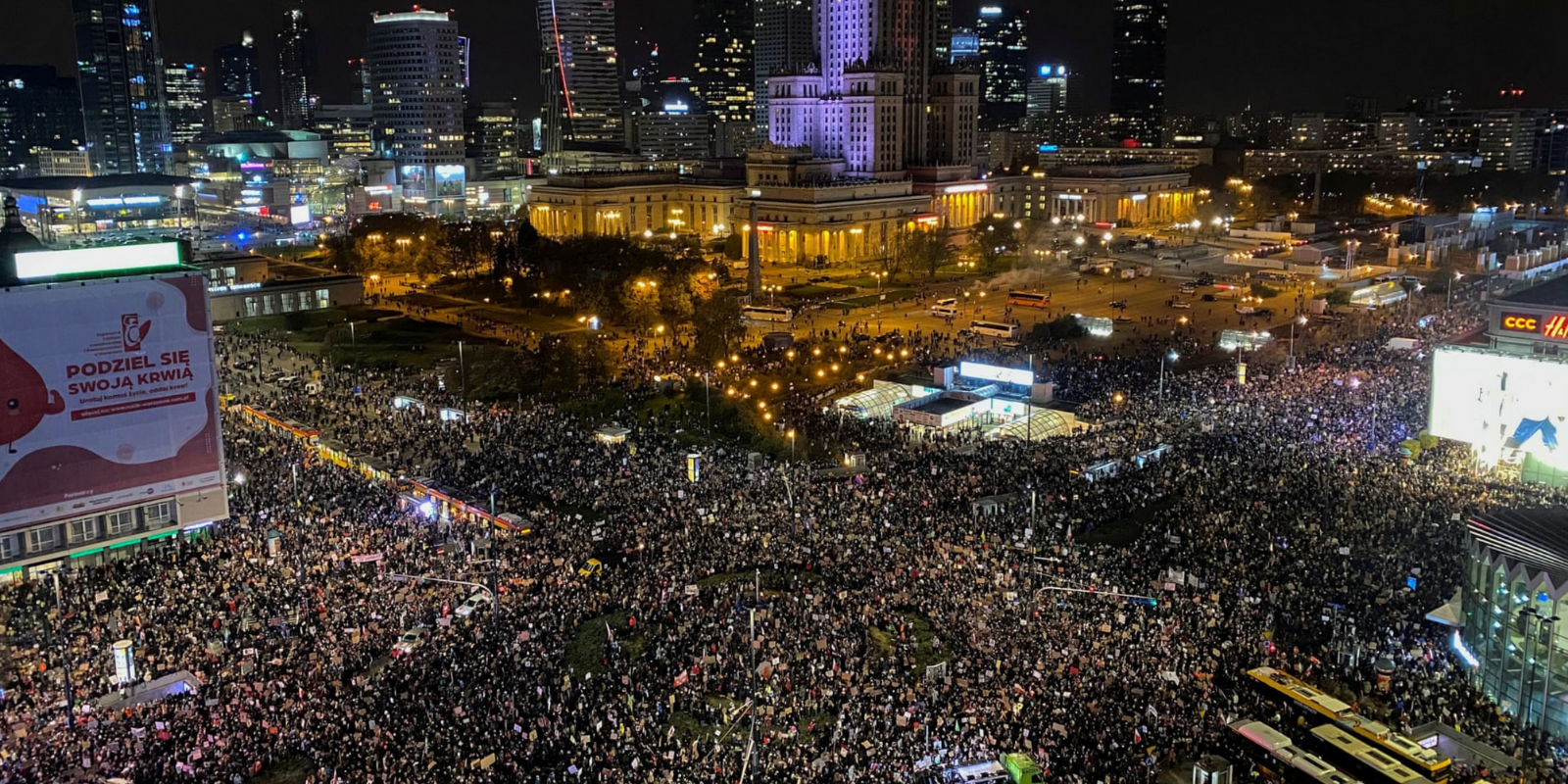 Warsaw Protest October 2020