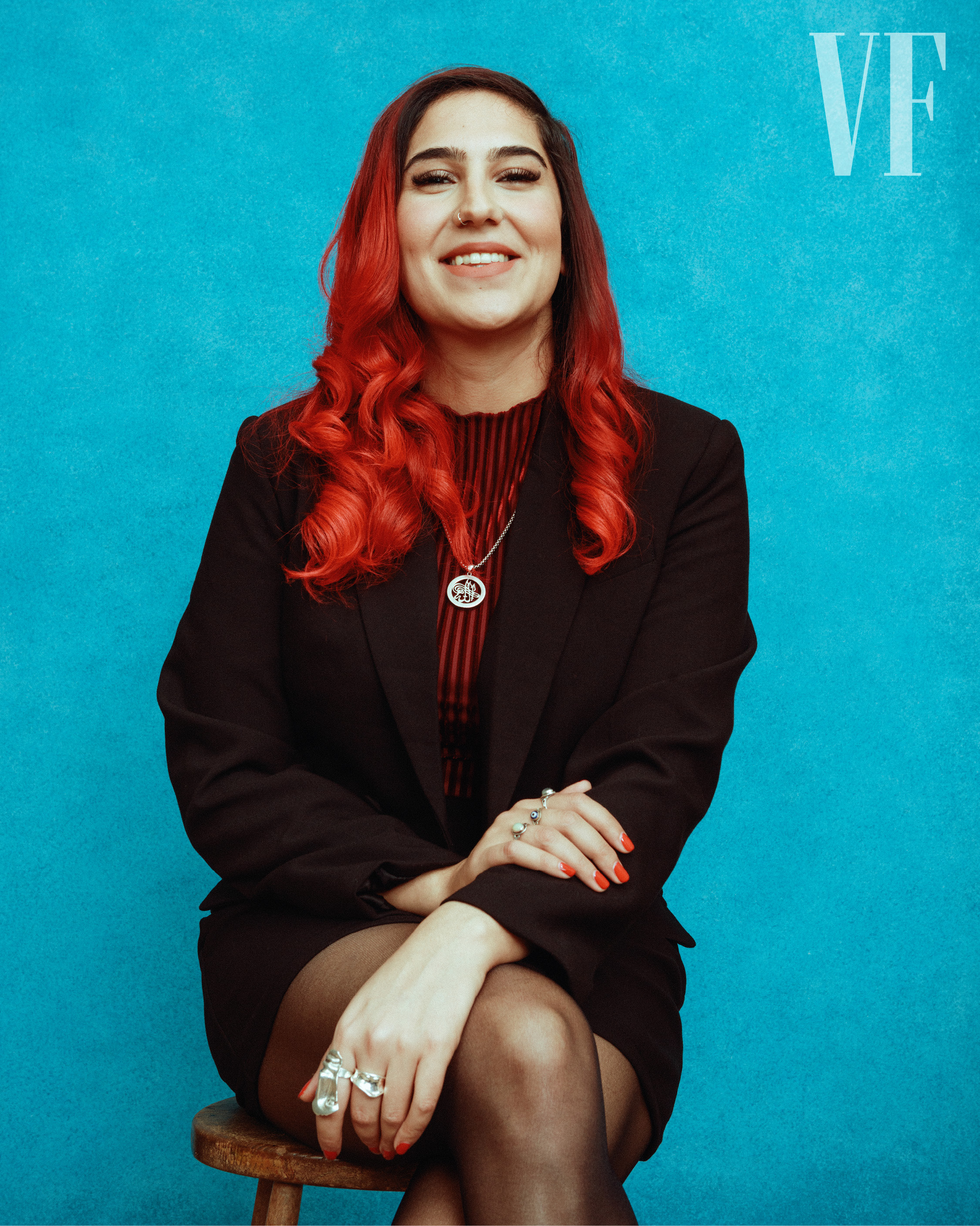 Rana Hajirasouli for the One Young World Vanity Fair Global Goals List 