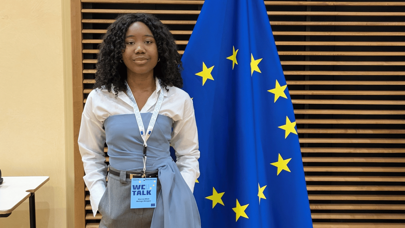 Marcia Bikié at ECOSOC Youth Forum