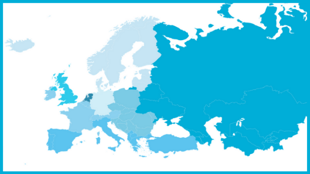 Europe map