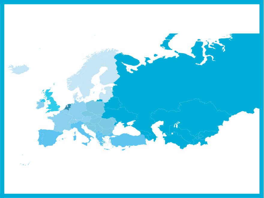 Europe map