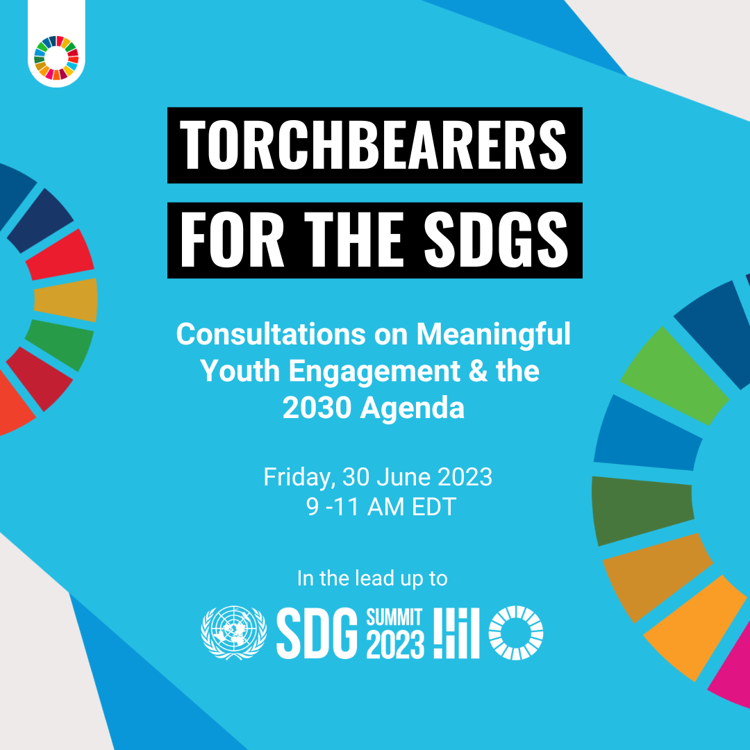 Torchbearers for the SDGs: Consultations on Meaningful Youth Engagement & the 2030 Agenda