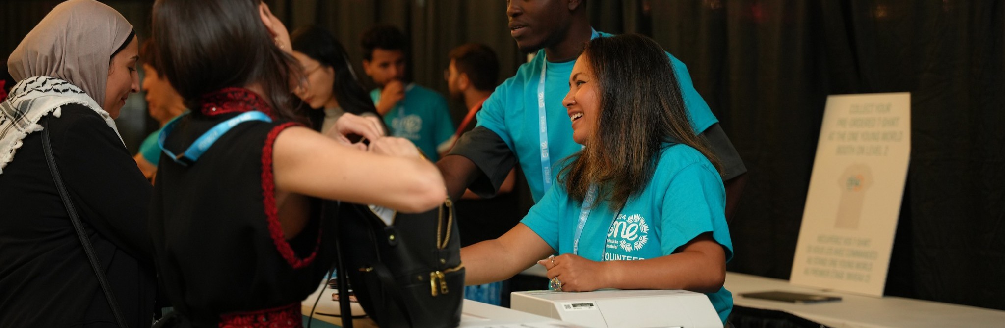 Volunteers in Montreal