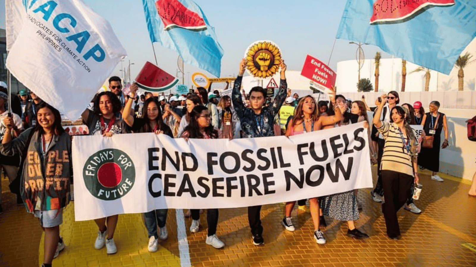 Climate justice campaigners