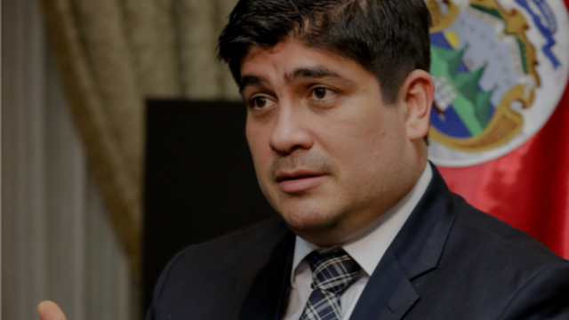 President Carlos Alvarado Quesada