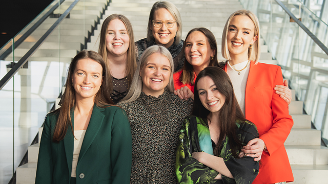 Image of Andrea and her colleagues