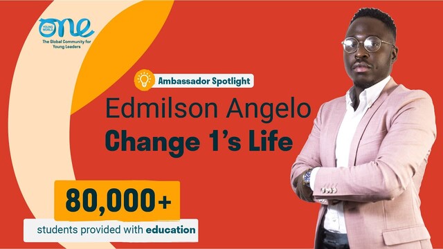 Edmilson Angelo | Supporting Strong Futures in Sub-Saharan Africa | Impact Report 2021 Spotlight