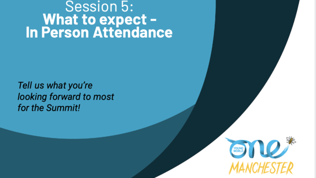 OYW Pre-Summit Session #5 - What to Expect - In Person