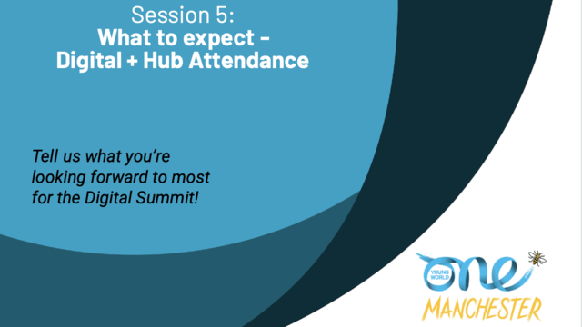 OYW Pre-Summit Session #5 - What to Expect - Digital/Hubs