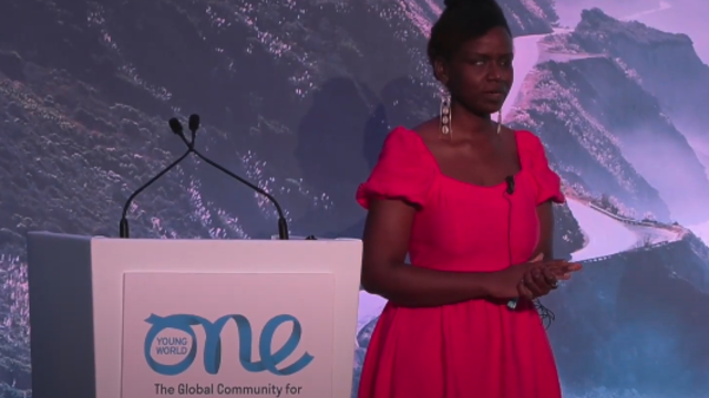 Crystal Asige at OYW Manchester Summit 2022