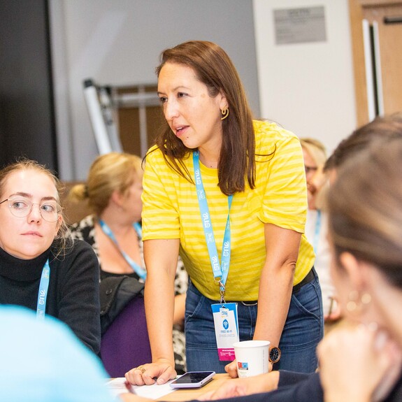 facilitating a workshop