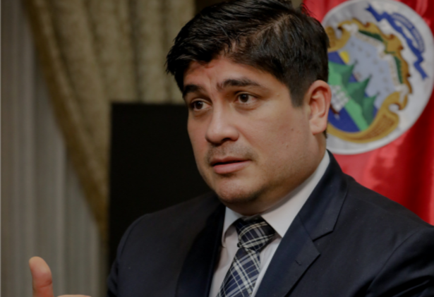 President Carlos Alvarado Quesada