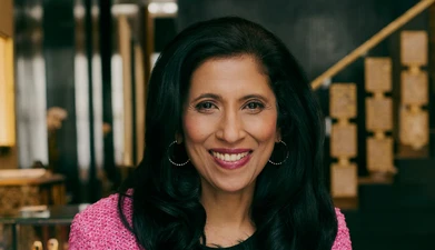 Portrait photo of Leena Nair